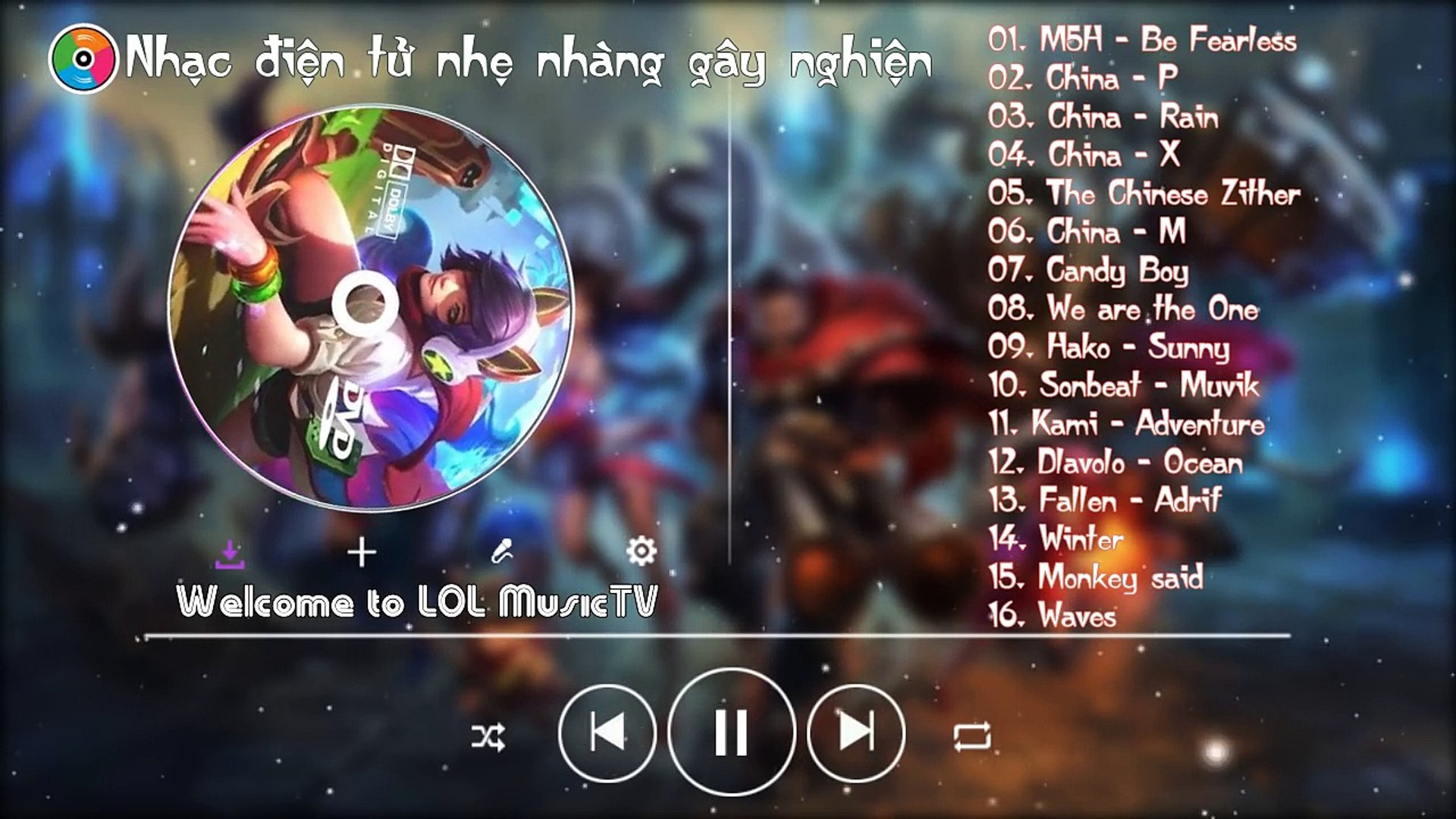 ⁣Nhạc EDM CHINA REMIX _ Nhạc EDM CHINA Gây Nghiện Hay Nhất 2017 _ Chinese EDM Vol. 9 (5)