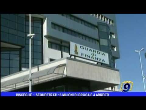 Bisceglie | Sequestrata doga per 13 milioni di euro e 4 arresti, in due si lanciano da finestra