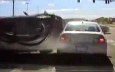 Polis Kazadan Saniyelerle Kurtuldu