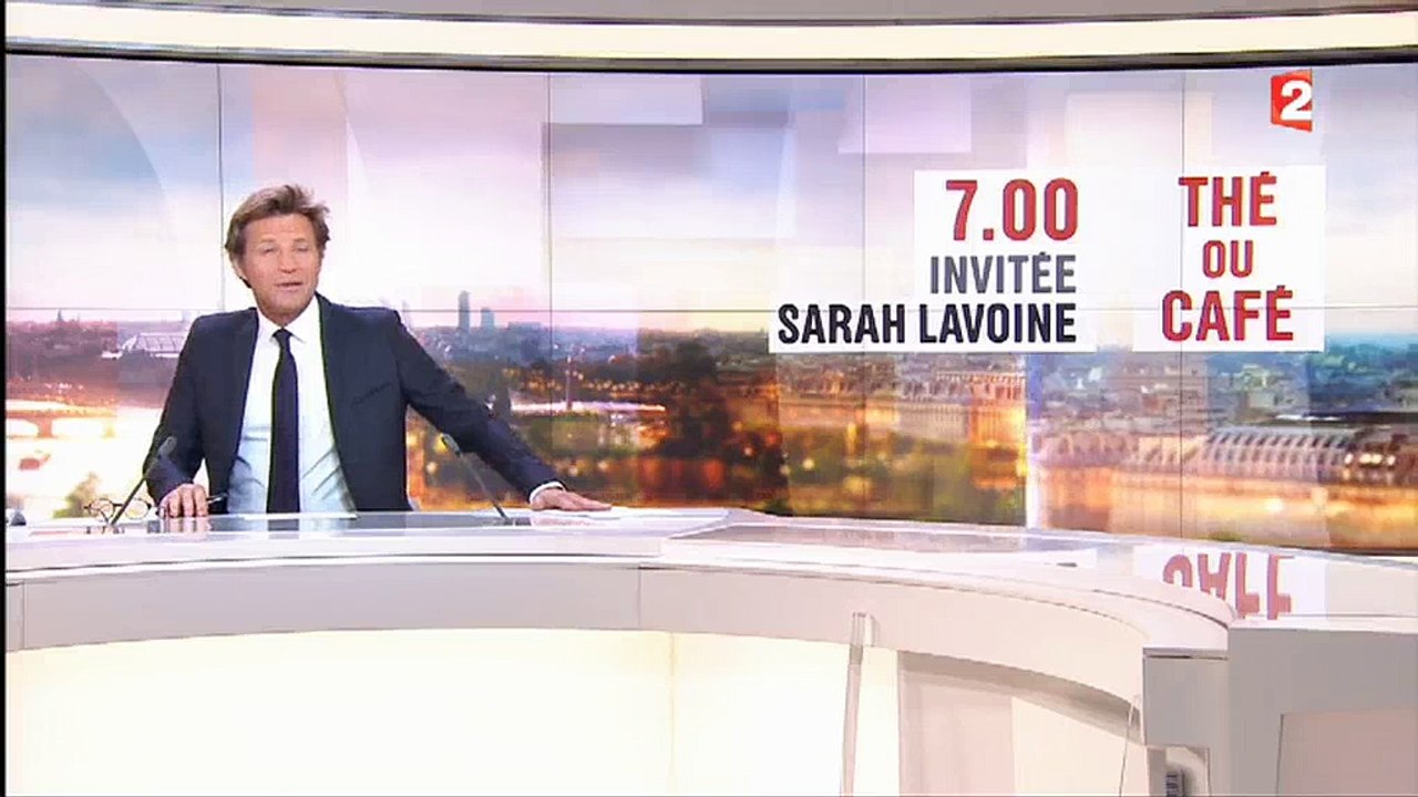 Laurent Delahousse adresse un message à son "compagnon de route" David Pujadas