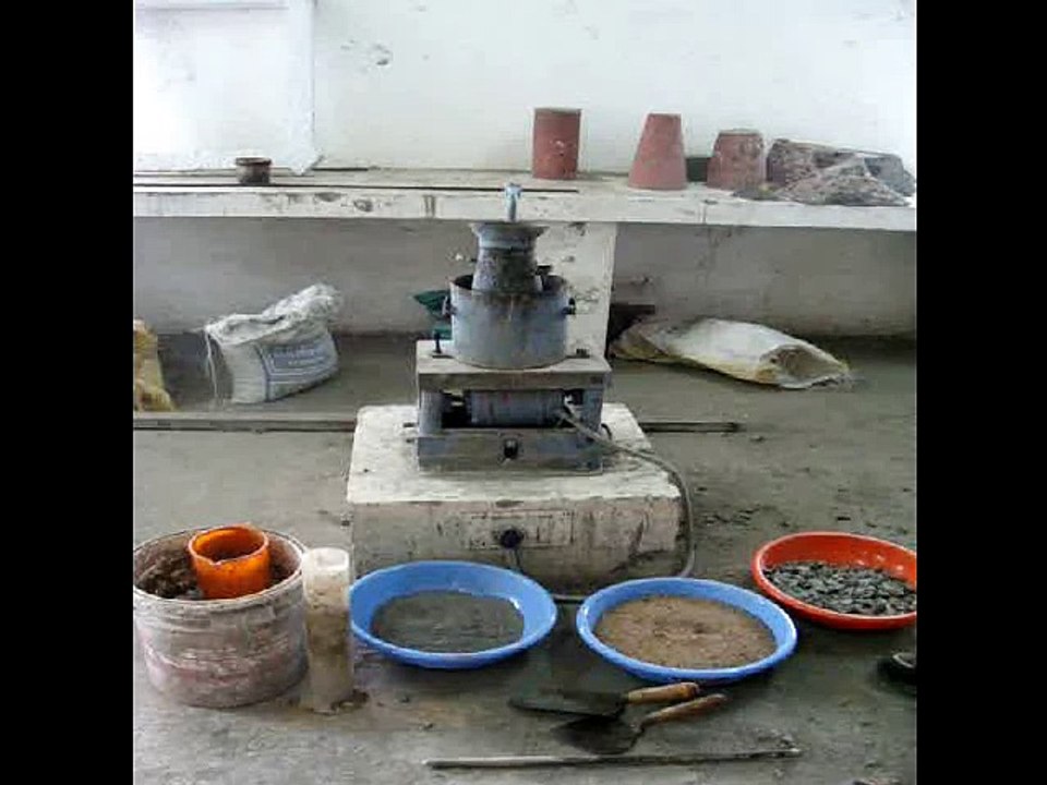 CONCRETE VEE-BEE CONSISTOMETER METHOD(IS 1199)