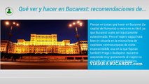 Visitar Bucarest la capital de Rumania