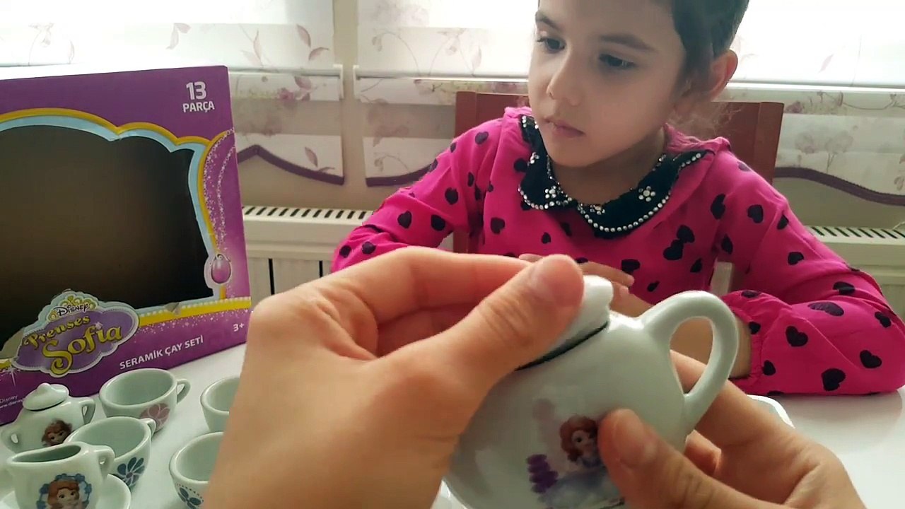 Prenses sofia/seramik çay seti
