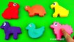 Learn Colors  LAY DOH ANIMAL SHAPE Surprise Toys for Kids Maya
