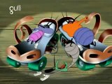 Funny Oggy & The Cockroaches In Hindi Urdu  wassi ✔ 012 Love And Kisses