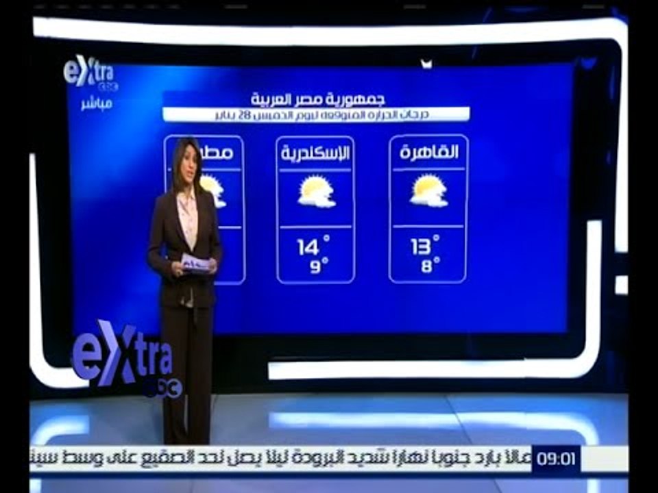 غرفة الأخبار | تعرف على درجات الحرارة المتوقعة...