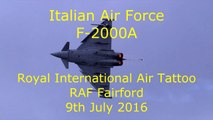 Italian Air Force F-2000A at RIAT 9th July 2016