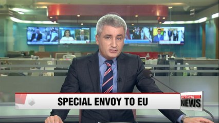 Presidential envoy meets with EU leaders for talks on denuclearizing North Korea
