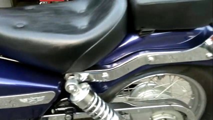 Honda Rebel 125ccm Auspuff Sound Check O