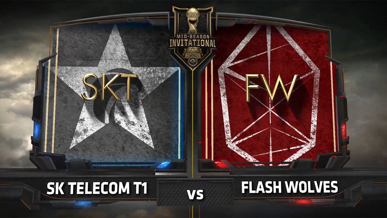 Highlights: SK Telecom T1 vs Flash Wolves - MSI 2017 Semifinals