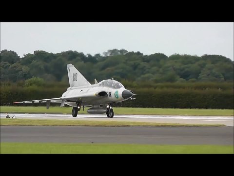 Saab 35 Draken swedish air force historic flight Waddington 2014