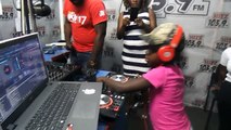 DJ Switch on Hit FM 2 days before the finals