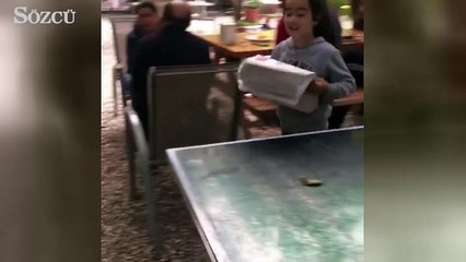 Minik okurdan Sözcü'ye destek