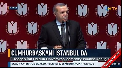 Cumhurbaşkanı Erdoğan: Geçmişi yok sayarak geleceğe yürünemez
