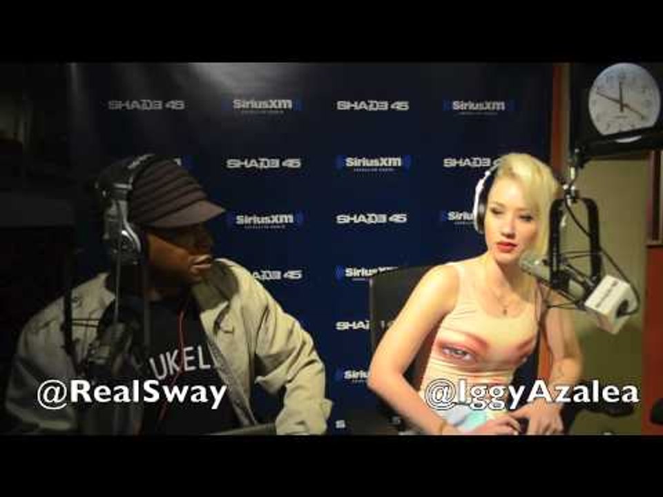 Iggy Azalea Denies Implant Rumors and says Butt is Real on Sway in the Morning