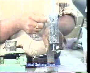 InitialSetting Time test for cement