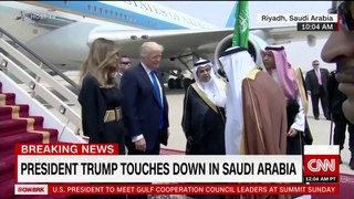 Howa Saudi King Salman meets President Donald and first lady Melania in Saudi Arabia