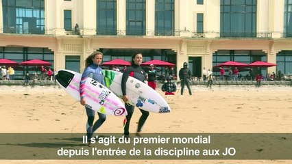La France accueille les Mondiaux de surf à Biarritz