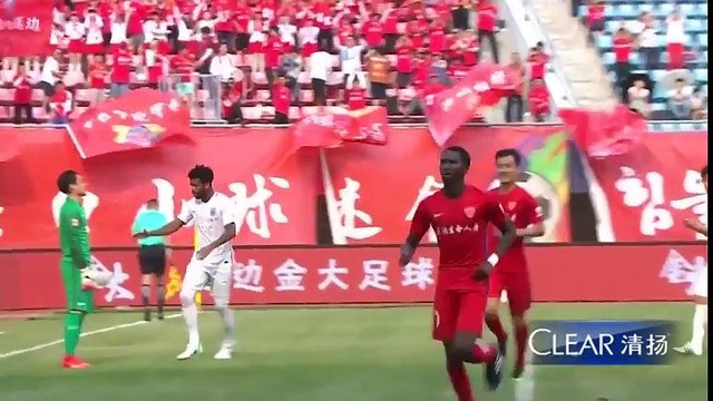 Yanbian Funde - Shandong Luneng 1-1 HD highlights 20.05.17 Tardelli goal CSL 2017