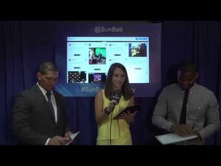 Sun Belt Media Day Social Suite:  Idaho Student Atheltes