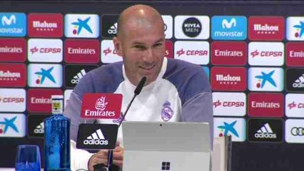 Zidane: "Muchos no quieren que gane el Madrid"