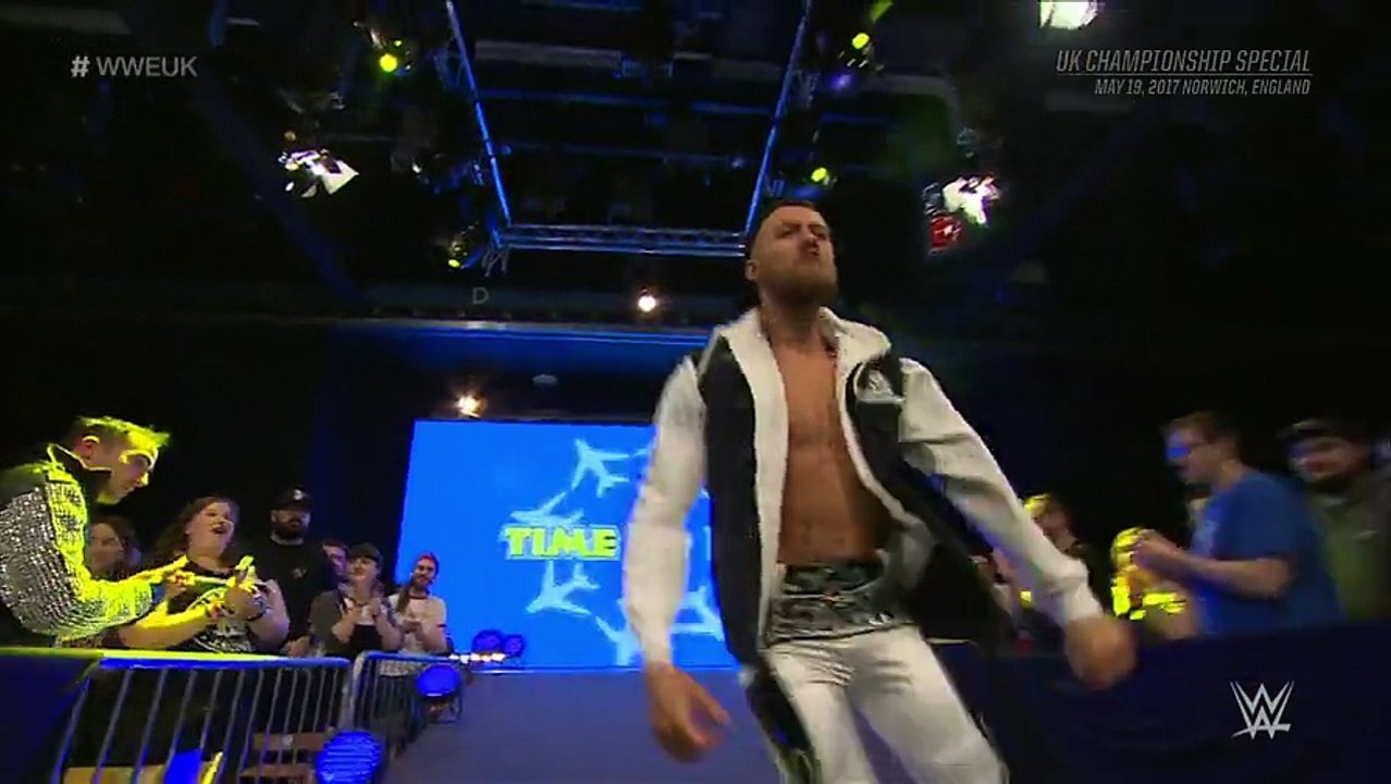 Tyler Bate(c) vs Mark Andrews WWE UK Championship