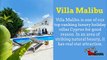 Villa Malibu - 6 Bedroom Villa | Cyprus Villa Retreats