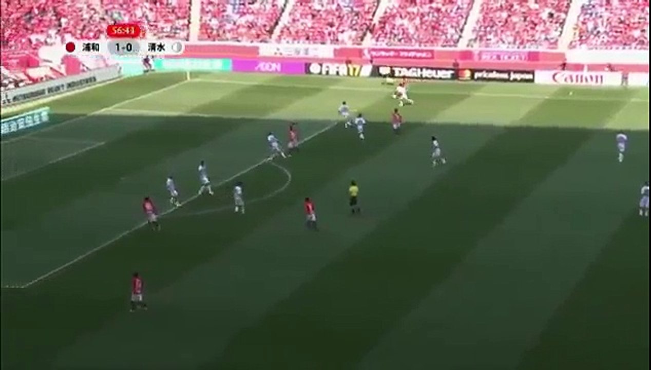 Urawa 2:0 Shimizu (Japanese J League. 20 May 2017)