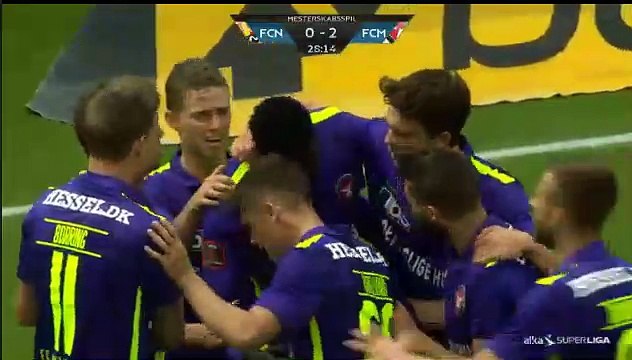 Paul Onuachu Goal HD - FC Nordsjaelland 0-2 FC Midtjylland 20.05.2017