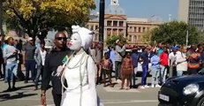 Crowds March Through Pretoria to Protest Violence Against Women