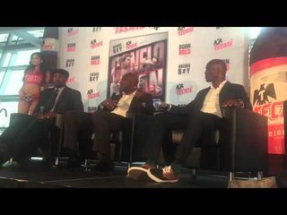 EVANDER HOLYFIELD ON HIS TRANSFORMATION FOM CRUISER TO HEAVY; DE LA HOYA "YOU HAVE TO TOUGH IT UP"