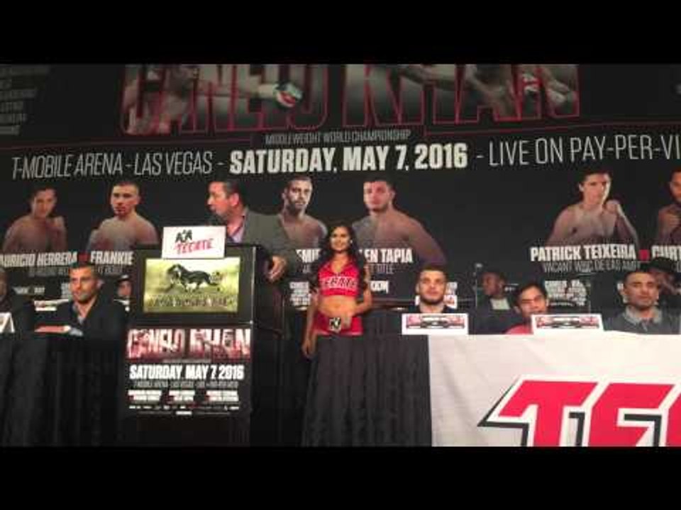 david lemieux tapia - dela rosa and quigley press conference EsNews Boxing