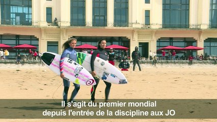 La France accueille les Mondiaux de surf à Biarritz