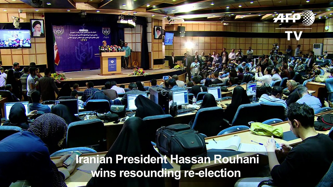 Iran's Rouhani wins re-election