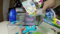 Little Live Pets Water Surprise Toys Giant  urtle & Lil' Frog Real