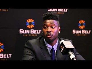 2015 Sun Belt Media Day: UL Monroe's Rashon Ceaser