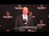 2015 Sun Belt Conference Media Day - Idaho Head Coach Paul Petrino