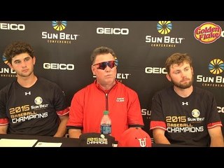 2015 Sun Belt Conference Baseball Championship: UL Lafayette Championship Game Press Conference