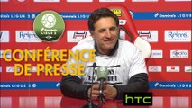 Conférence de presse Stade de Reims - Amiens SC (1-2) : Michel DER ZAKARIAN (REIMS) - Christophe PELISSIER (ASC) - 2016/2017
