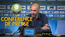 Conférence de presse AJ Auxerre - Red Star  FC (1-0) : Cédric DAURY (AJA) - Claude ROBIN (RED) - 2016/2017