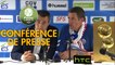 Conférence de presse RC Strasbourg Alsace - FBBP 01 (2-1) : Thierry LAUREY (RC Strasbourg Alsace) - Hervé DELLA MAGGIORE (FBBP 01) - 2016/2017