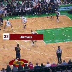 LeBron James faz desarme de outro mundo em show dos Cavs