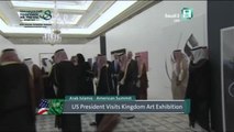 Donald Trump, Suudi Arabistan'da Kraliyet Sanat Sergisi'ni Gezdi - 2