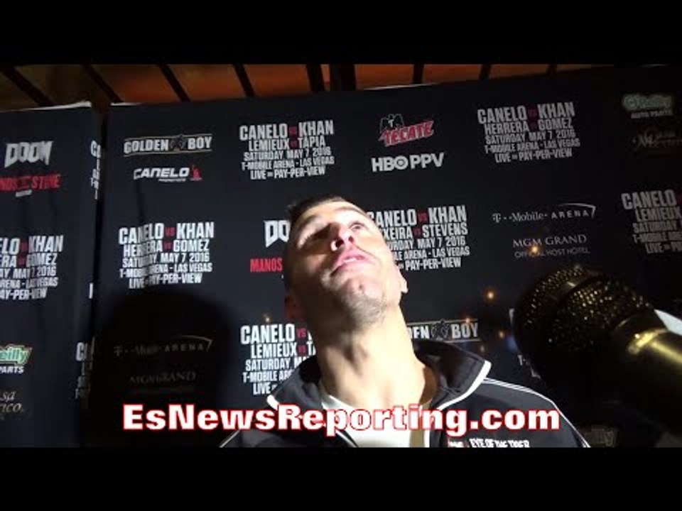 DAVID LEMIEUX CLOWNS CURTIS STEVENS FOR SAYING GOLOVKIN DOESN'T HIT HARD - EsNews Boxing