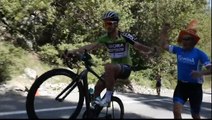 Génie : le wheeling de Peter Sagan lors du tour de Californie