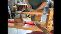 Building A Simple Rocking Chair Making The Rear Legs Video