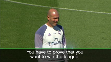 Real have proven we want to win title - Zidane