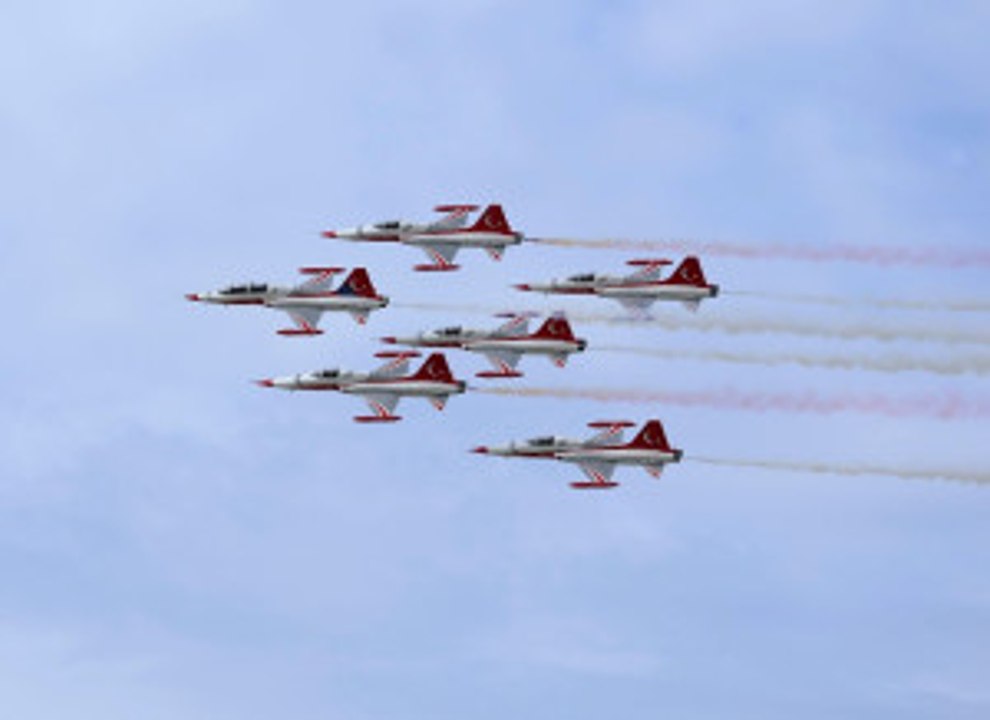 Türk Yıldızları ve Solotürk Nefes Kesti