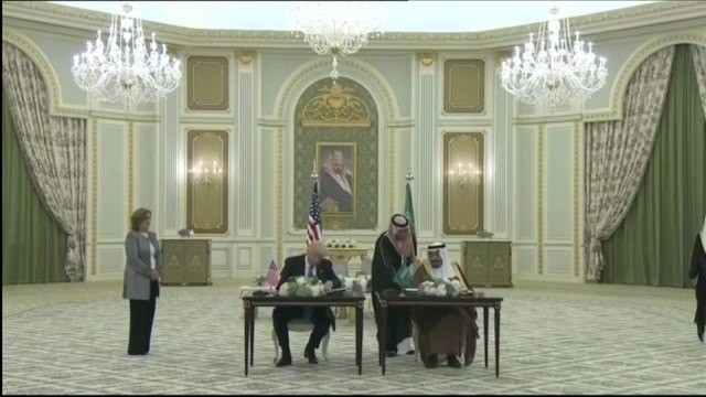 The United States and Saudi Arabia Sign Military Deals Worth Almost $110 Billion