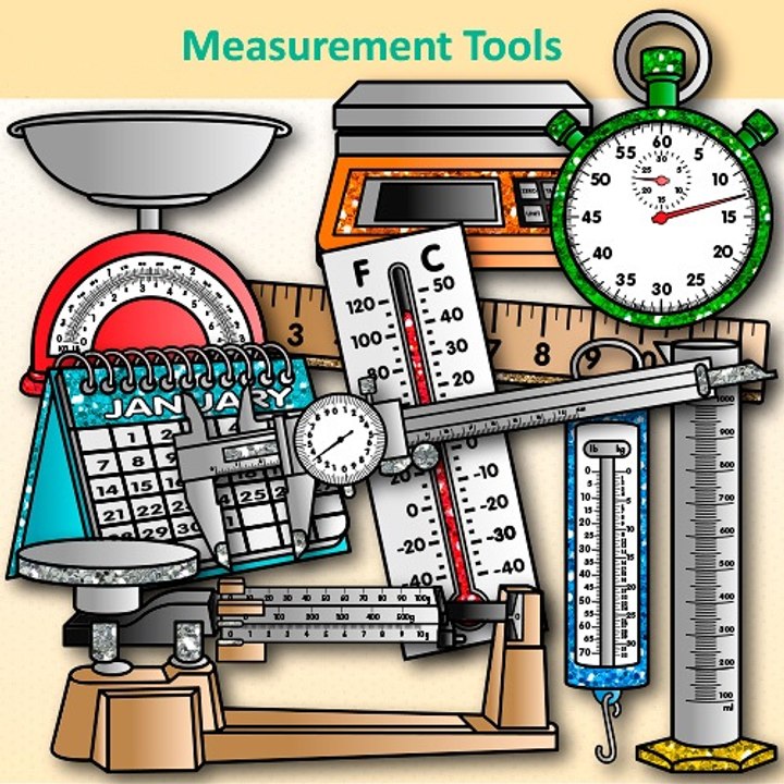 ➤Objetos de medição em Inglês ⏰⌛ Measurement tools in English ☛ Vocabulary ４